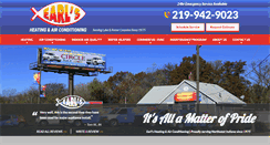 Desktop Screenshot of earlsheating.com